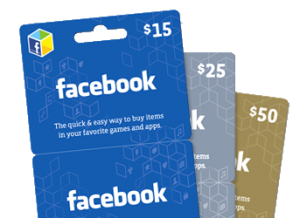 Facebook Gift Cards